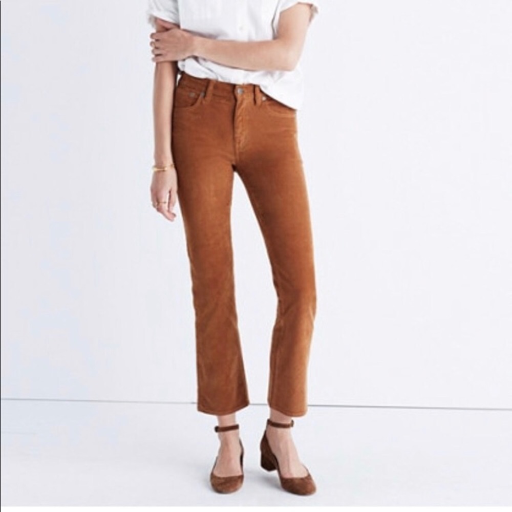 Madewell corduroy Cali Denim Boot